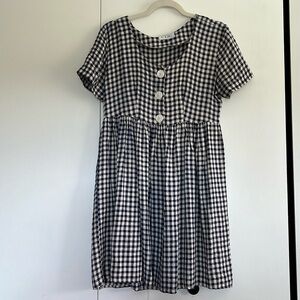 Vintage 90 gingham dress